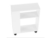 ZOELA NEW, příruční regál - stolek, bílá