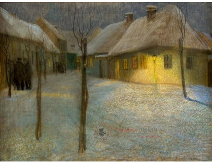 Jakub Schikaneder - Z Nového světa 60x40 cm