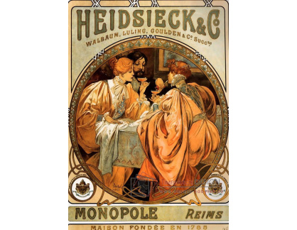 VAM28 Alfons Mucha - Heidesieck a Co