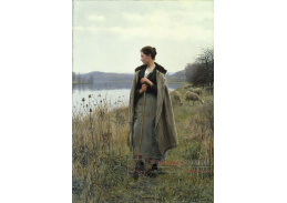 XV-368 Daniel Ridgway Knight - Pastýřka u Rolleboise