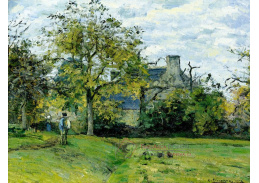 VCP-335 Camille Pissarro - Dům v Montfoucault