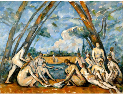 VR10-64 Paul Cézanne - Koupání