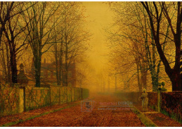 SO IX 332 John Atkinson Grimshaw - Večerní záře