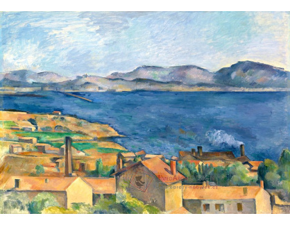 D-7534 Paul Cézanne - Zátoka v Marseille