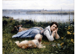 SO XVI-438 Daniel Ridgway Knight - Snění