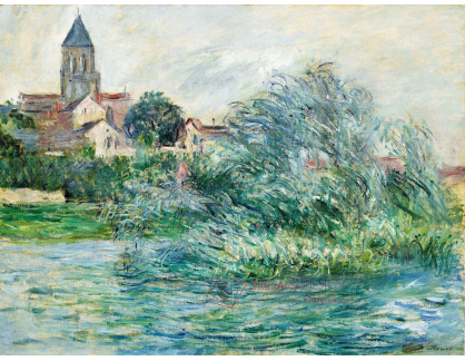 A-288 Claude Monet - Kostel ve Vétheuil