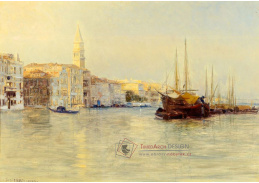 DDSO-3511 Guglielmo Ciardi - Grand canal v Benátkách