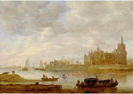 D-7329 Jan van Goyen - Pohled na hrad Duurstede