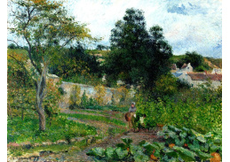 VCP-418 Camille Pissarro - Zeleninová zahrada u Hermitage