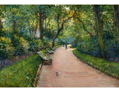 KO I-359 Gustave Caillebotte - V parku Monceau