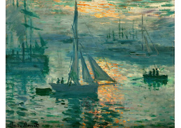 VCM 104 Claude Monet - Přístav při východu slunce