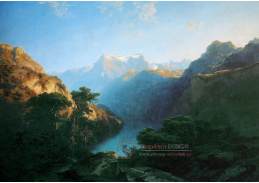 VSO 522 Alexandre Calame - Na jezeře Uri