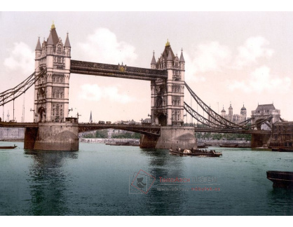 Fotochrom VF 202 Tower Bridge, Londýn