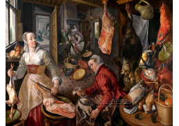 VH333 Joachim Beuckelaer - Z cyklu čtyři živly, oheň