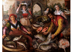 VH334 Joachim Beuckelaer - Z cyklu čtyři živly, voda