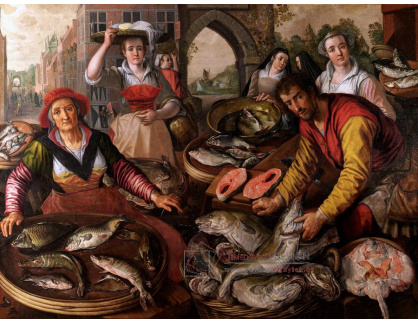 VH334 Joachim Beuckelaer - Z cyklu čtyři živly, voda