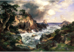 KO VI-402 Thomas Moran - Point Lobos, Monterey v Kalifornii