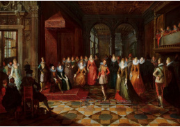 DDSO-3401 Frans Francken - Taneční scéna u soudu v Bruselu