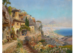 SO XVI-141 Alois Arnegger - Motiv z neapolského zálivu