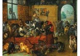 A-7003 Jan Breughel - Hodující opice