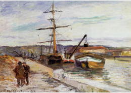 VCP-274 Camille Pissarro - Přístav v Rouen