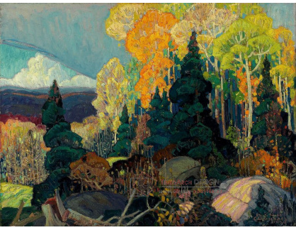 KO III-137 Franklin Carmichael - Podzim v Hillside