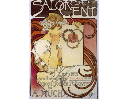 VAM93 Alfons Mucha - Salon Des Cent