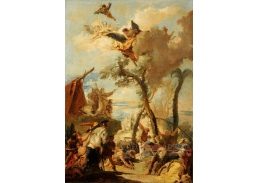 SO XVII-291 Giovanni Battista Tiepolo - Setkání v poušti