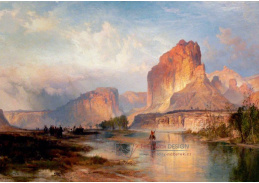 VU139 Thomas Moran - Skály kolem Zelené řeky