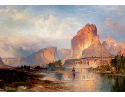 VU139 Thomas Moran - Skály kolem Zelené řeky