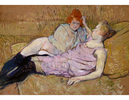 D-6341 Henri de Toulouse-Lautrec - Na pohovce