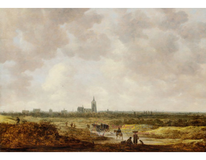 D-7328 Jan van Goyen - Pohled na Haag od severozápadu