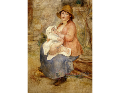 VR14-188 Pierre-Auguste Renoir - Mateřská láska