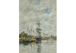 A-7777 Eugene Boudin - Přístav v Le Havre