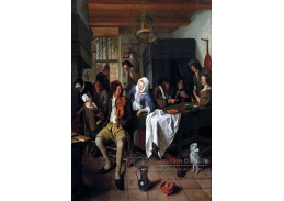 DDSO-2794 Jan Steen - Houslista v hostinci