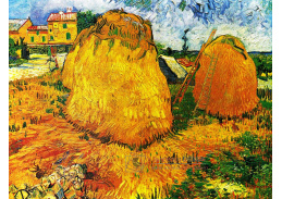 VR2-147 Vincent van Gogh - Pšeničné stohy v Provence