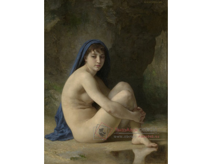 R15-8 Adolph William Bouguereau - Sedící akt