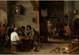 D-7107 David Teniers - Hra v kostky