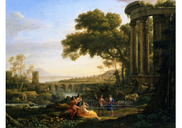 SO XI-238 Claude Lorrain - Krajina s tančícími vílami a satyry