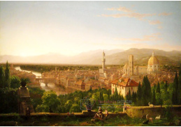 DDSO-4266 Thomas Cole - Pohled na Florencii