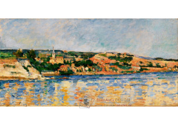 D-8385 Paul Cézanne - Vesnice na okraji vody