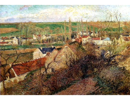 VCP-290 Camille Pissarro - Pohled na Osny u Pontoise