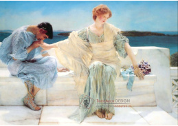 VANG45 Lawrence Alma-Tadema - Pyramus a Thisbe