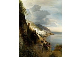 VSO143 Oswald Achenbach - Pobřeží Amalfi