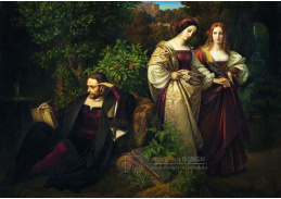 SO XI-148 Carl Ferdinand Sohn - Torquato Tasso a dvě Leonory