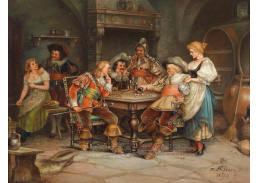 A-1806 Moritz Stifter - Odpočinek mušketýru