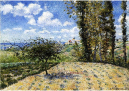 VCP-291 Camille Pissarro - Pohled na věznici v Pontoise