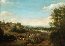 KO I-193 Frans Post - Vesnice na břehu řeky