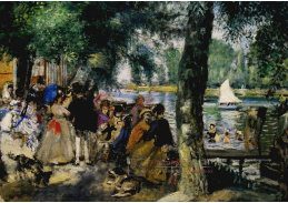 R14-129 Pierre-Auguste Renoir - Koupání v Seině