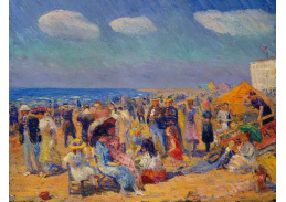 DDSO-2328 William James Glackens - Lidé na pobřeží